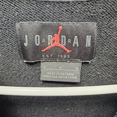Nike Air Jordan Jumpman Sweatshirt Mens Medium Black Crewneck Pullover