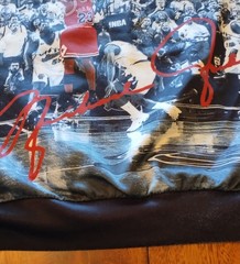 Michael Jordan Graphic Hoodie with Iconic Print “The Last Shot” Size M/L