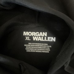 Morgan Wallen S.T.P Concert Tour 2026 Black Pullover Hoodie Official Size XL