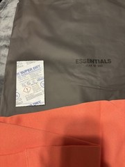 NWT Fear of God Essentials Coral Hoodie Size Large 100% Authentic✅