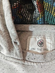Men’s On The Byas Gray / Multicolor Pattern Long Sleeve Hoodie/ US Size S/