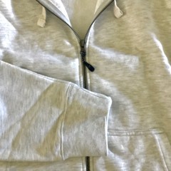NEW Mens LIFE IS GOOD Solid Simply True Fleece Zip Hoodie Light Heather Gray XL