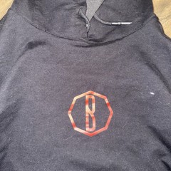 Unbranded Athletic Fit Workout Hoodie Gym Wear “Be Brave” Men’s Size L/XL