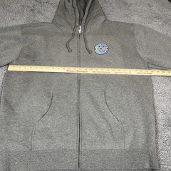 Mr. Zogs Sex Wax Hoodie Mens XL Logo Front Back Full Zip Lined Heavyweight