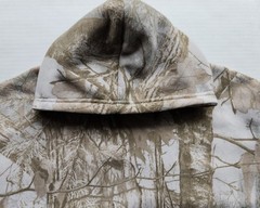 Original Deluxe Men’s Apparel Camouflage Tree Hooded Sweatshirt – Size: Medium