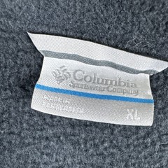 Columbia Sportswear Fleece Jacket Men’s Sweater Black Full Zip Front XL