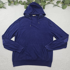 Burberry Brit Men’s Dark Blue Purple Pullover Hoodie Size 2XL 100% Cotton