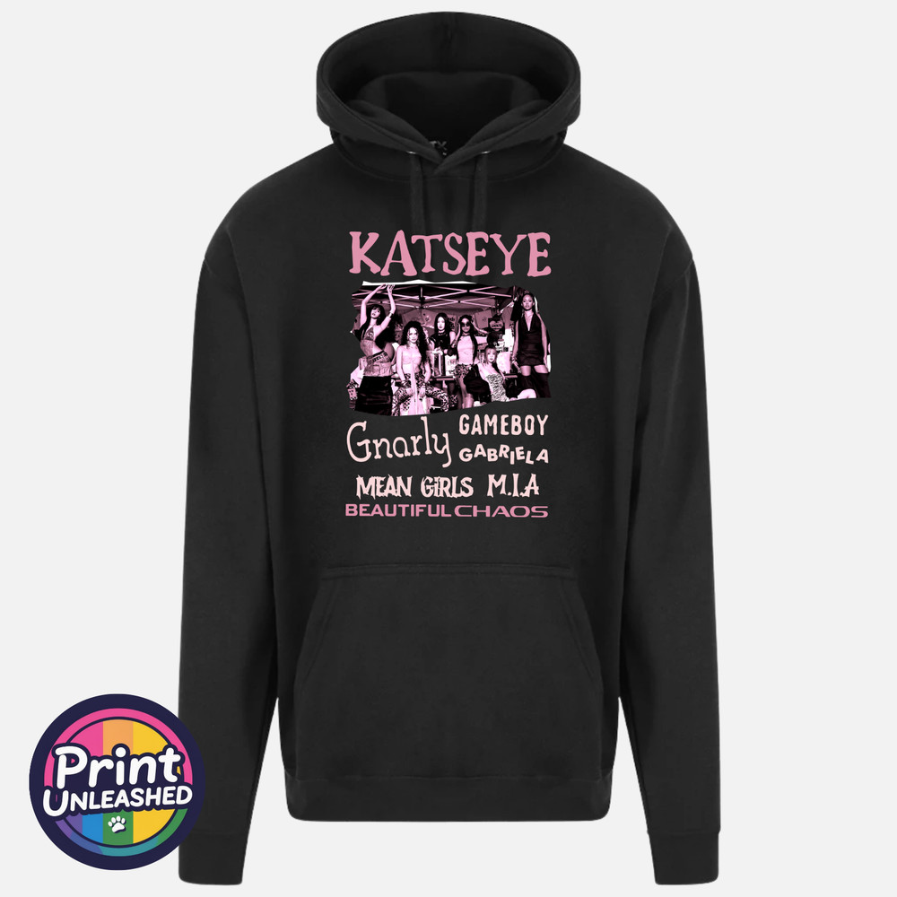 Katseye Hoodie K-pop Premium Beautiful Chaos Graphic Jumper Adult Teen XS-2XL