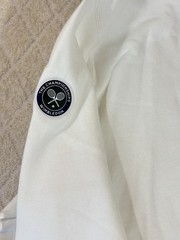 NWT Polo Ralph Lauren Wimbledon Bear Tennis White Logo Sweatshirt Size 2XL