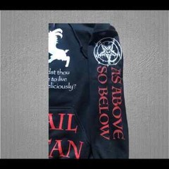 Baphomet Hoodie S to Xl Sizes As Above So Below Wouldst Thou like… Bow to None
