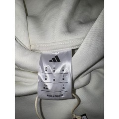 NWT Adidas Men’s All Season White Hoodie Sweatshirt, Medium