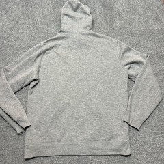 Oakley Hoodie Mens XL Gray Full Zip Fleece Kangaroo Pocket Sweatshirt Logo