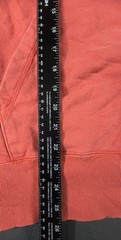 Nike Sweater Mens Small Coral Swoosh Logo Club Fleece Pullover Sweatshirt Hoodie