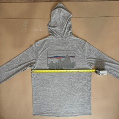 Patagonia Capilene Cool Daily Hoody, Medium, Feather Grey, NEW (45325)