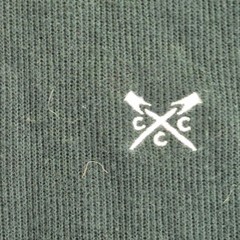 Crew Clothing Sweatshirt Large Green Mens 100% Cotton 1/4 Zip Long Sleeve