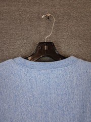 J Crew Mens Sweatshirt 2XL Tall Blue Reverse Weave Crew Heritage Modern Preppy