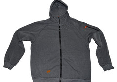 TACTICAL SWEATSHIRT MEN’S FULL ZIP HOODIE LONG SLEEVE JACKET W/ POCKET SZ XXL