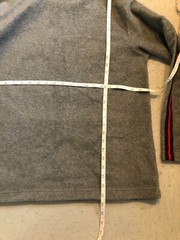 Aeropostale Sweatshirt Men’s Medium Gray Allover Fleece Pullover Hoodie