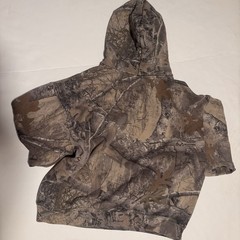 Akimbo Hoodie Men Large Realtree Edge Camo Boxy Streetwear Hunting Pullover