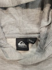 Quiksilver Mens Gray Hoody