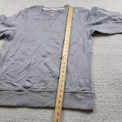 Tek Gear Sweatshirt Mens XL Gray Pullover Fleece Tagless Made In Vietnam