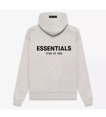 New Essentials Fear Of God Hoodie Light Oatmeal 192BT212112F Size L
