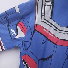 Iron Man 3 Patriot (Marvel Comics) Mens Zip Up Full Face Hoodie Sweatshirt Sz 2X