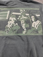 Star Wars x Gap Hoodie Mens Large Never Tell Me The Odds Heavyweight Pocket