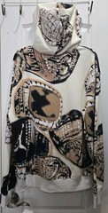 Air Jordan MVP 6 Rings Print AOP Pullover Hoodie NWT Mens Size Large HF9307-133