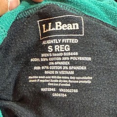 LL Bean Hoodie Mens Small S Green Black Purple Excellent Colorblock Aztec Trim