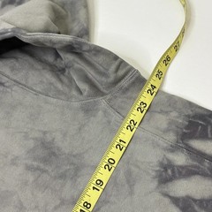 KATIN Hoodie Men’s NEW Size L Tie Dye Heavyweight Pullover Pocket Green Gray