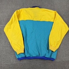 Vintage 90s Jantzen Sport Know Your Signs Ski Sweatshirt Color Block Retro M