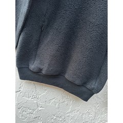 Alo Yoga Sherpa Hoodie Black Pullover Sweatshirt Men Small Logo Patch Pocket
