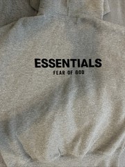 Essentials Dark Oatmeal Gray Hoodie Size M Brand New with Tags Never Worn