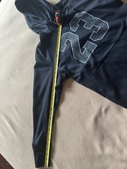 Men’s Nike Air Jordan Dominate Graphic 23 Elephant Hoodie. Size Large.