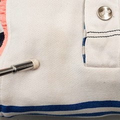 Vintage 80s HEAD Ski Retro Colorblock Collared 1/4 Button Henley Sweatshirt M