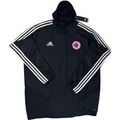 Adidas Tiro 19 Warm Top Mens XL Black Climawarm Hooded Soccer Jersey DJ2593 NWT