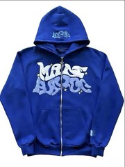 Y2K Graffiti Zip Hoodie Oversized Streetwear 3D Print Harajuku Jacket Multicolor
