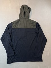 Badlands Mens Blue Long Sleeve Axin 1/4 Quarter Zip Pullover Hoodie Size Large