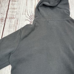 VTG Polo Ralph Lauren Lined Hoodie Mens Sz Large Gray Full Zip Logo Classic
