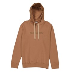 Burberry Ansdell Logo Print Cotton Hoodie