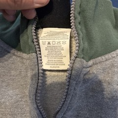 Men’s Green Bay Packers Nfl Zip Up Sz XL Jacket Cotton Gray Good Condition