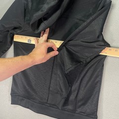 Under Armour ColdGear Hoodie Mens Medium Black Loose Fit Big Logo Pullover