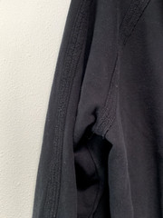 Vtg🔥Triple Five Soul Black zip hoodie 90s back to school 555 nyc ecko avirex