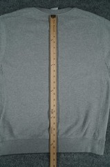Nike Sweatshirt Mens Small Gray Club Fleece Crewneck Pullover Swoosh Logo BV2662