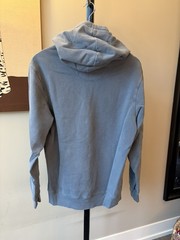 Buck Mason Blue Heavy Hoodie Sweatshirt Men’s Front Pocket Sz. M