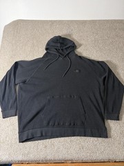 Realtree Hoodie Mens Large Gray Thermal Knit Pullover Kangaroo Sweatshirt Logo