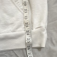Talentless Hoodie Mens M White Heavyweight 100% Cotton Made Mexico Streetwear