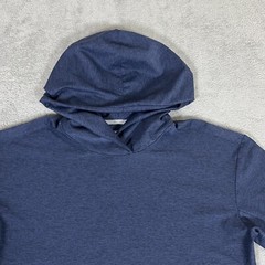 Outdoor Voices Sweatshirt Mens Small Blue Hooded Pullover Gym Hiking