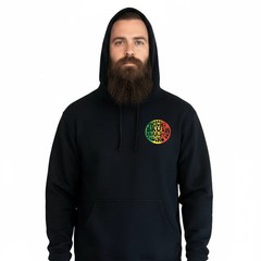 THIGHBRUSH® BEARD RIDING COMPANY – “420” Unisex Hooded Sweatshirt – Black